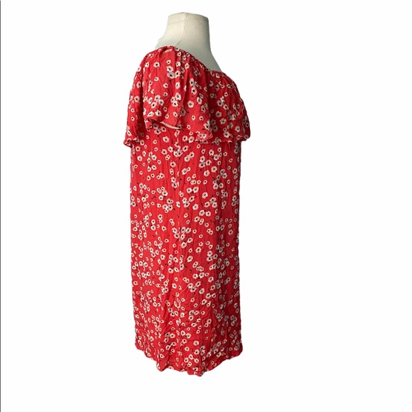 Sanctuary orange floral dress sz- small - Picture 4 of 6